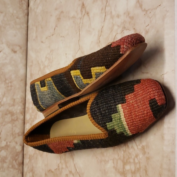 Artemis Desing Co. Colorful Wool Women's Loafers Size  40 - Picture 6 of 8